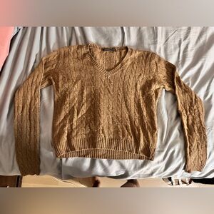 Brandy Melville Brown Knit Sweater